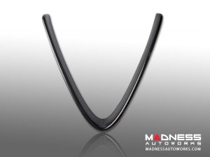 Alfa Romeo Stelvio Front V Shield Grill Frame - Carbon Fiber - Feroce Carbon Alfa Romeo Stelvio Front V Shield Grill Frame - Carbon Fiber - Feroce Carbon